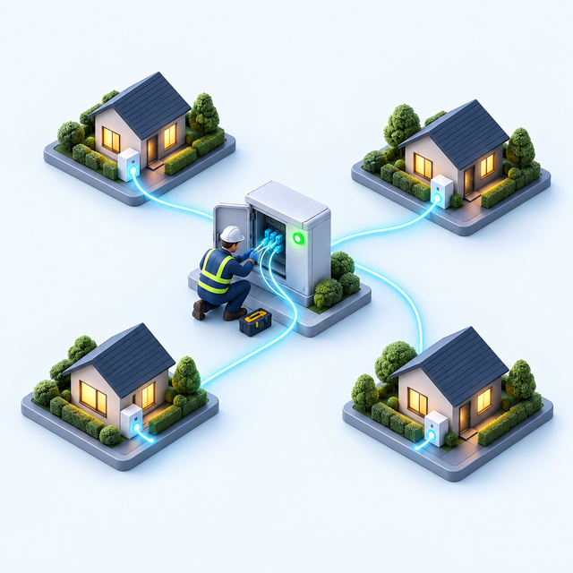 Запуск і введення FTTH-мережі в роботу