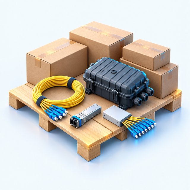 Комплектація обладнання для FTTH-проєкту